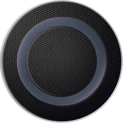 Specialty Vinyl Black Hex Texture Wireless Charger Skin