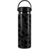 Black Geometric Hydro Flask 20oz Wide Mouth Skin