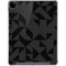 Black Geometric iPad Pro 12.9in (2020) Clear Case