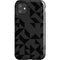 Black Geometric iPhone 11 Impact Case