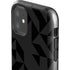 Black Geometric iPhone 11 Impact Case