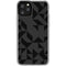 Black Geometric iPhone 11 Pro Clear Case