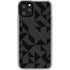 Black Geometric iPhone 11 Pro Clear Case
