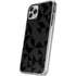 Black Geometric iPhone 11 Pro Clear Case