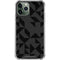 Black Geometric iPhone 11 Pro Max Clear Case