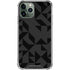 Black Geometric iPhone 11 Pro Max Clear Case