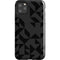 Black Geometric iPhone 11 Pro Max Impact Case
