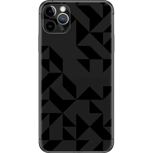 Black Geometric iPhone 11 Pro Max Skin