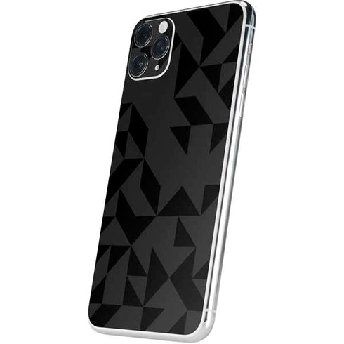 Black Geometric iPhone 11 Pro Max Skin