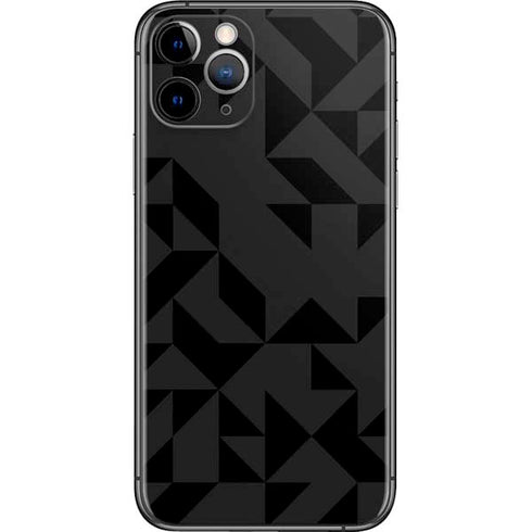 Black Geometric iPhone 11 Pro Skin