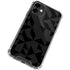Black Geometric iPhone 12 Clear Case