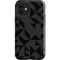Black Geometric iPhone 12 Impact Case
