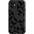 Black Geometric iPhone 12 Impact Case