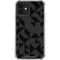 Black Geometric iPhone 12 Mini Clear Case