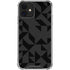 Black Geometric iPhone 12 Mini Clear Case