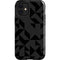 Black Geometric iPhone 12 Mini Impact Case