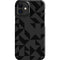 Black Geometric iPhone 12 Mini Lite Case