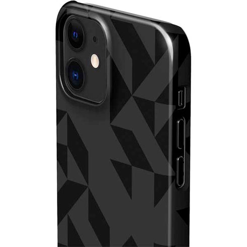 Black Geometric iPhone 12 Mini Lite Case