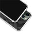 Black Geometric iPhone 12 Pro Clear Case