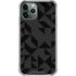 Black Geometric iPhone 12 Pro Max Clear Case