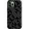 Black Geometric iPhone 12 Pro Max Impact Case