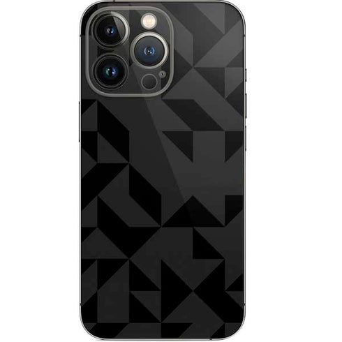 Black Geometric iPhone 13 Pro Skin