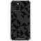 Black Geometric iPhone 14 Clear Case