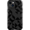 Black Geometric iPhone 14 Plus Impact Case