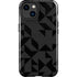 Black Geometric iPhone 14 Plus Impact Case