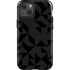 Black Geometric iPhone 15 Impact Case