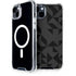 Black Geometric iPhone 15 Plus MagSafe Case