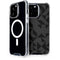 Black Geometric iPhone 15 Pro Max MagSafe Case