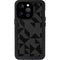 Black Geometric iPhone 14 Pro Waterproof Case