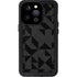 Black Geometric iPhone 14 Pro Waterproof Case