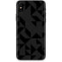 Black Geometric iPhone X Skin