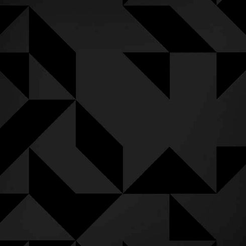 Black Geometric iPhone X Skin
