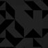 Black Geometric iPhone XR Skin
