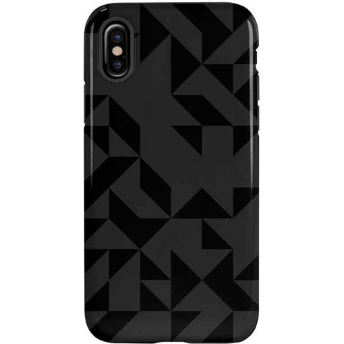 Black Geometric iPhone XS Pro Case
