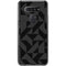 Black Geometric LG K51/Q51 Clear Case
