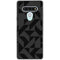 Black Geometric LG Stylo 6 Clear Case