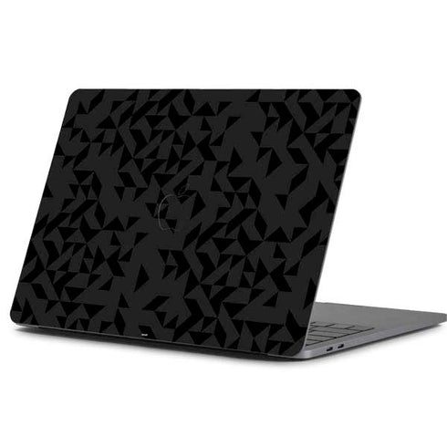 Black Geometric Apple MacBook Pro 13-inch Skin