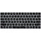 Black Geometric Magic Keyboard Skin
