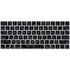 Black Geometric Magic Keyboard Skin