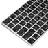 Black Geometric Magic Keyboard Skin