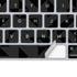 Black Geometric Magic Keyboard Skin