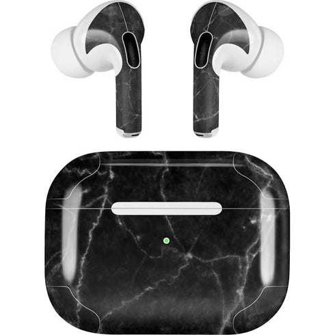 Black Marble AirPods Pro 2nd Gen Skin