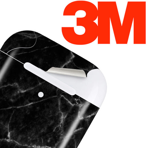 Black Marble Apple AirPods 2 Skin