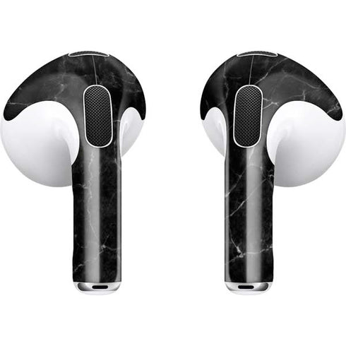 Black Marble Apple AirPods (3rd Gen 2021) Skin