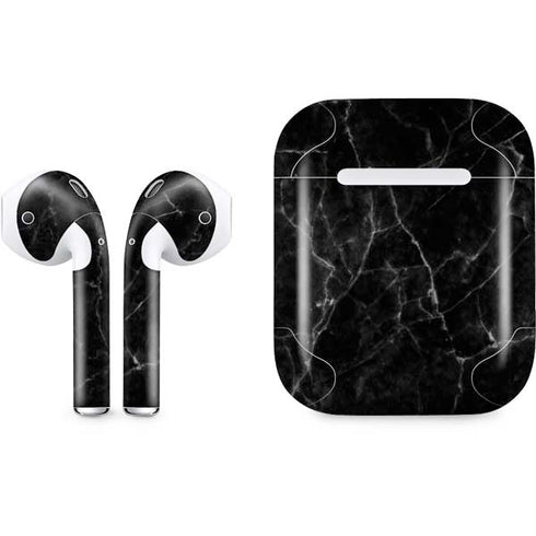 Black Marble Apple AirPods Skin