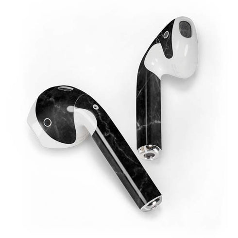 Black Marble Apple AirPods Skin